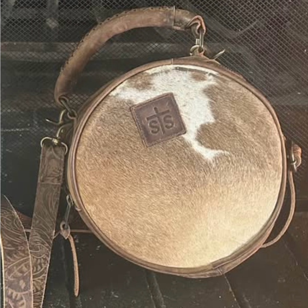 STS Ranchwear Brown Leather Crossbody Bag